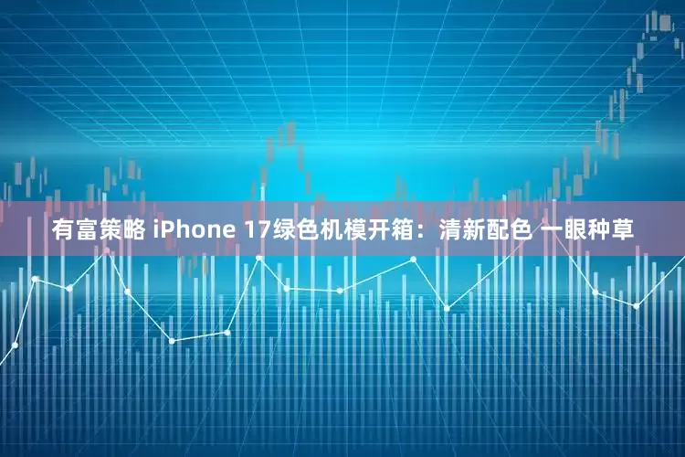 有富策略 iPhone 17绿色机模开箱：清新配色 一眼种草