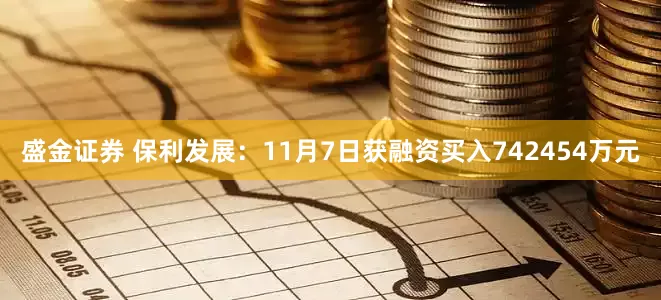 盛金证券 保利发展：11月7日获融资买入742454万元